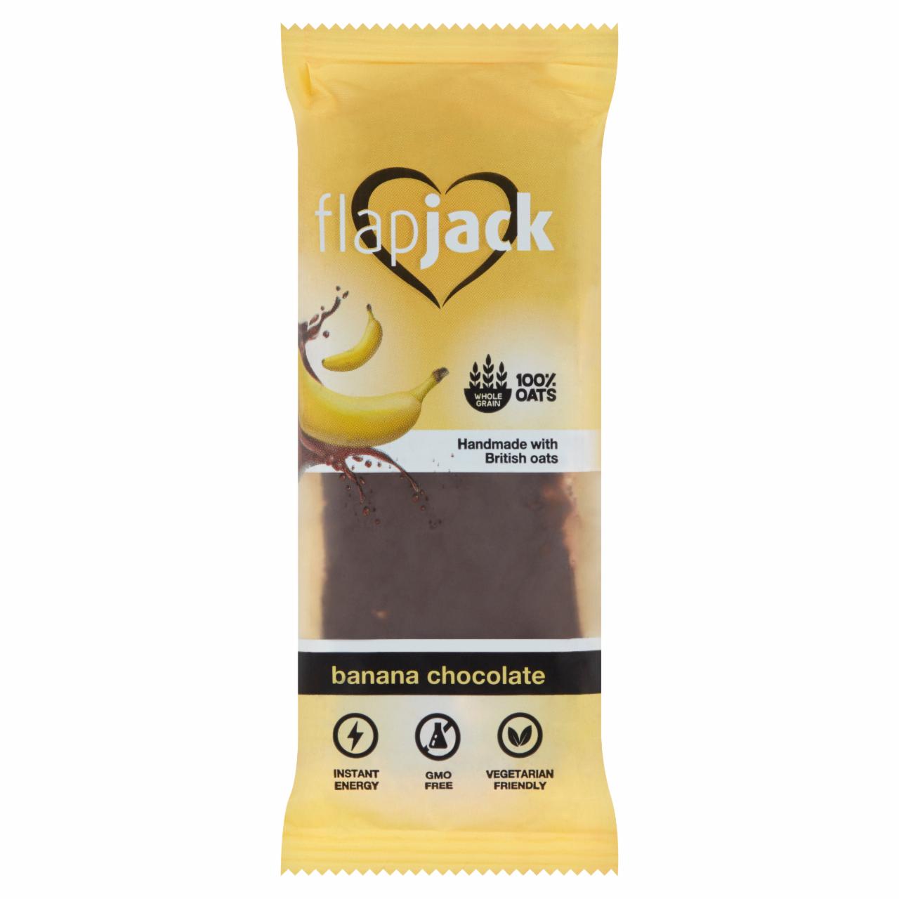 Képek - FlapJack banános zabszelet étbevonóval 100 g