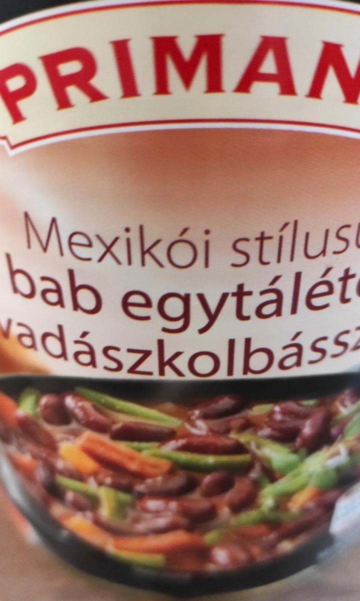 Képek - Mexikói stílusú bab egytálétel vadászkolbásszal Primana