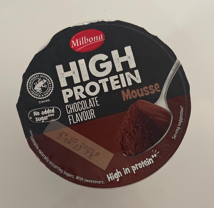 Képek - High protein Chocolate flavour Mousse Milbona