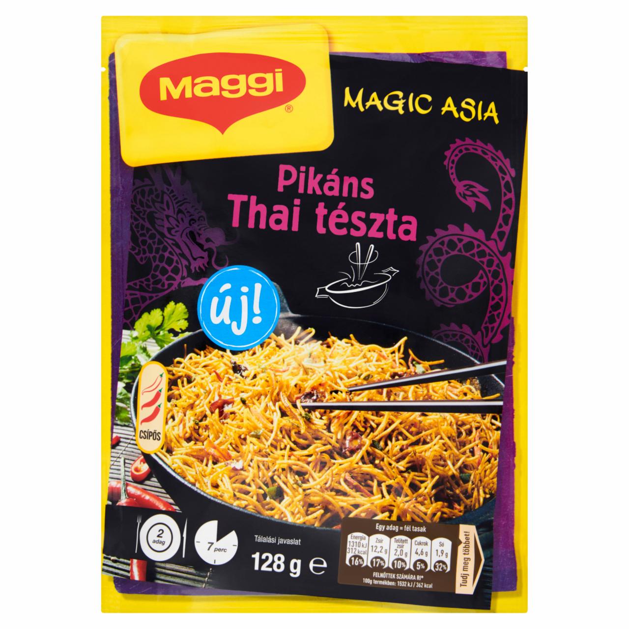 Képek - Maggi Magic Asia Pikáns Thai tészta 128 g