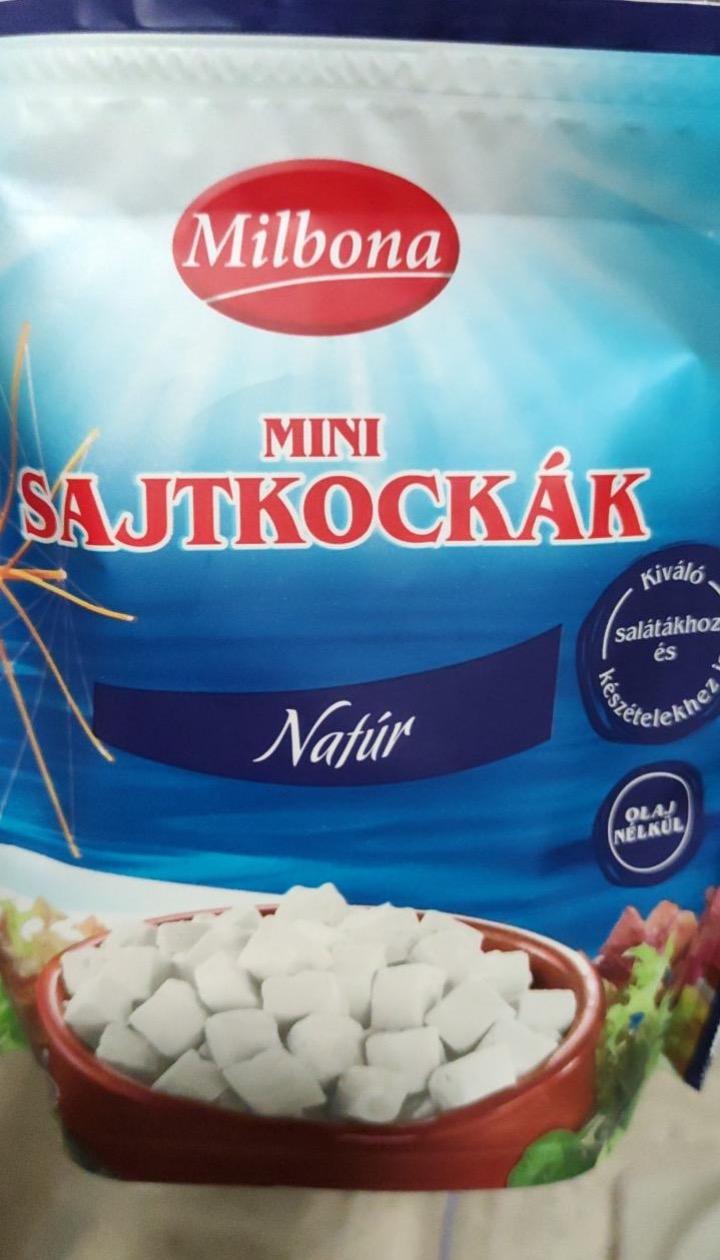 Képek - Mini sajtkockák natúr Milbona