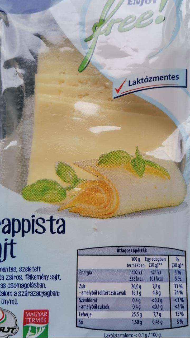 Képek - Laktózmentes trappista sajt Milfina