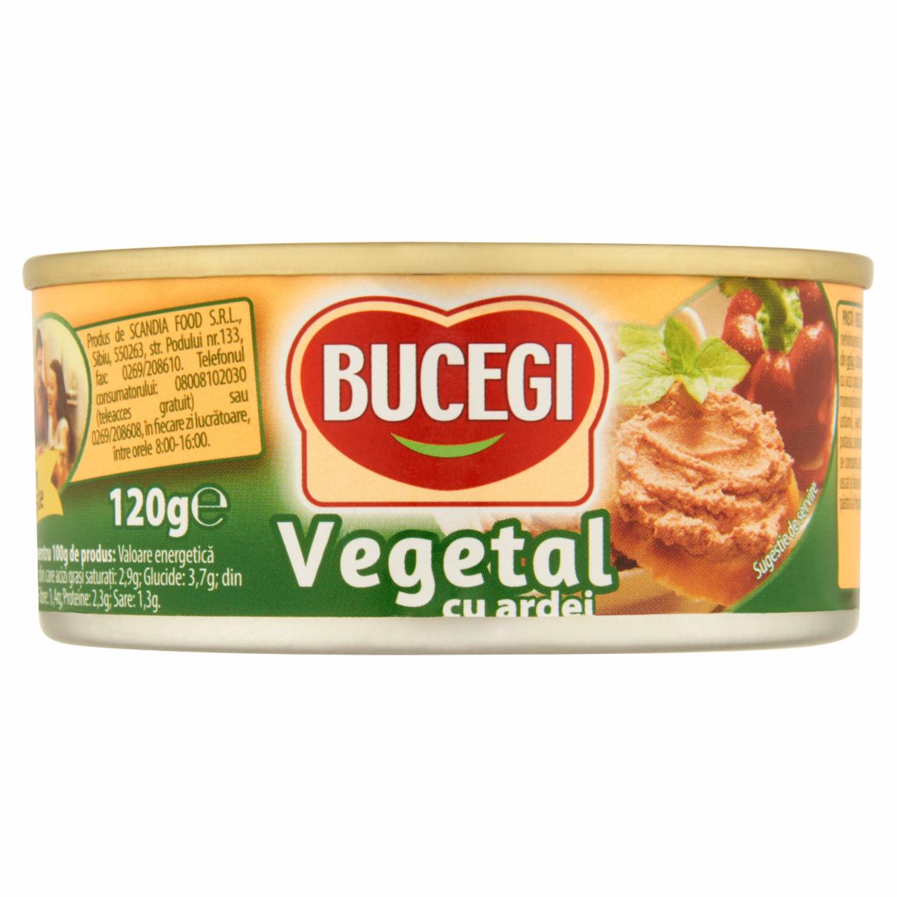 Képek - Bucegi vegetáriánus paprikás pástétom 120 g