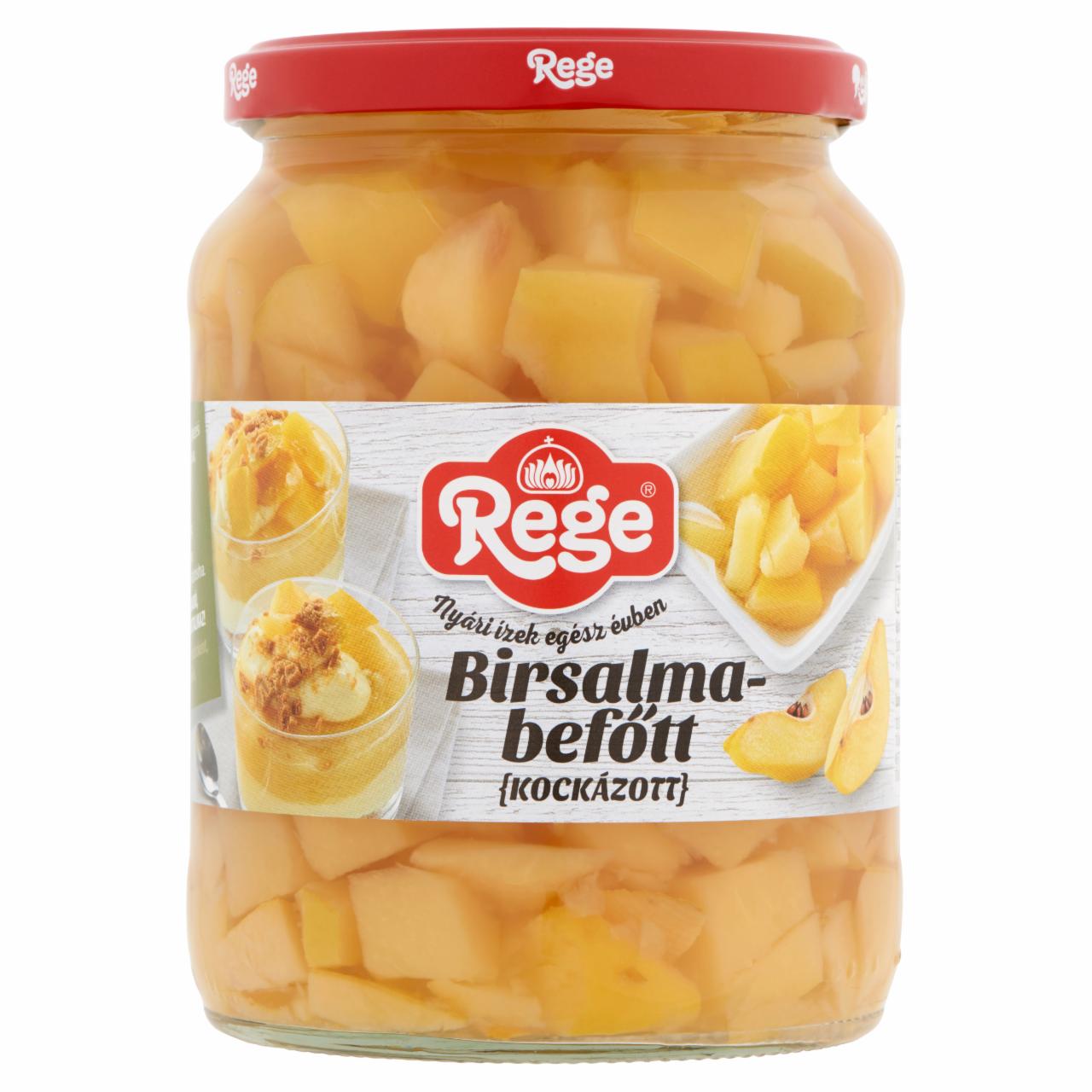 Képek - Rege kockázott birsalmabefőtt 710 g