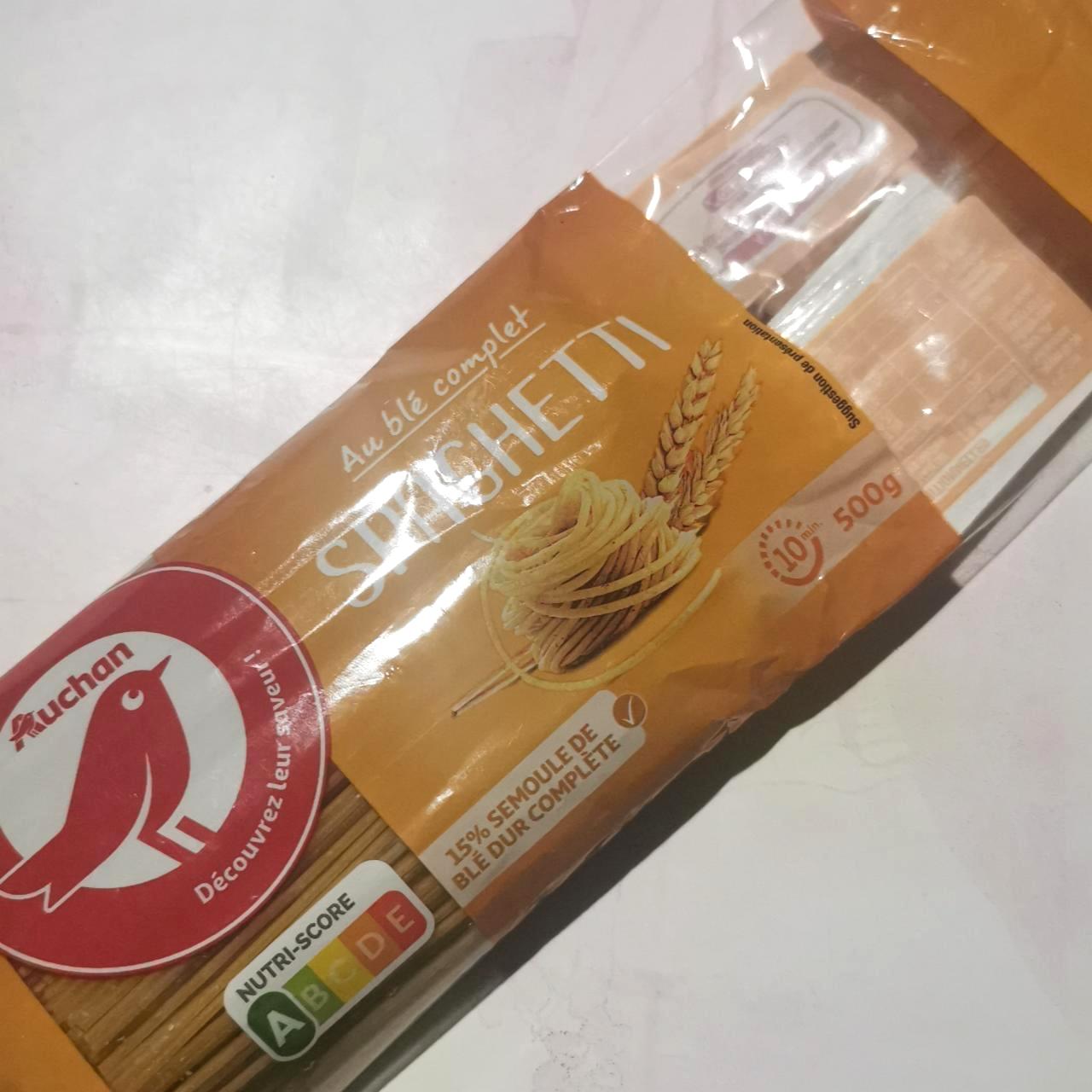Képek - Au blé complet spaghetti Auchan