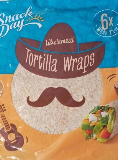 Képek - Tortilla wraps teljeskiőrlésű Snack Day