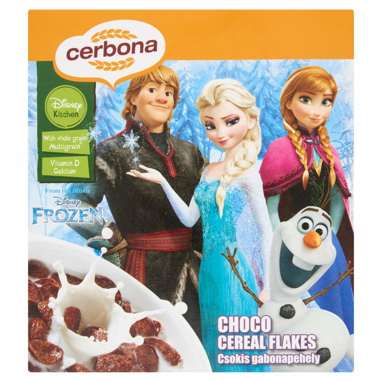Képek - Cerbona Disney Frozen csokis gabonapehely 225 g