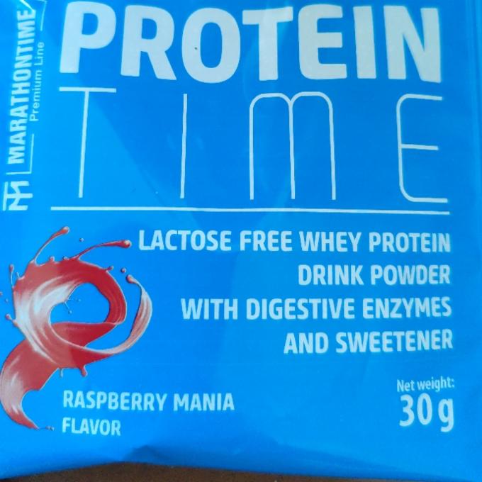 Képek - Protein time Raspberry mania flavor Marathontime