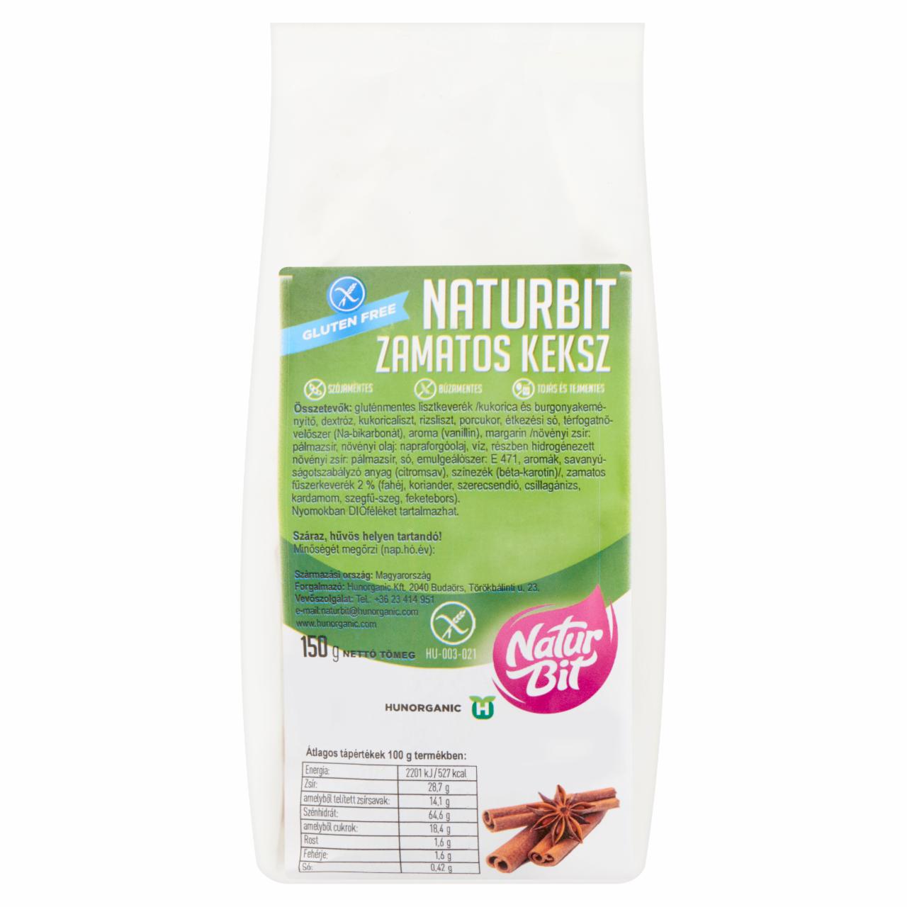 Képek - Naturbit zamatos keksz 150 g