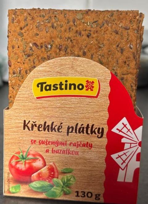 Képek - Knäckebrot so semienkami, paradajkami a bazalkou Tastino