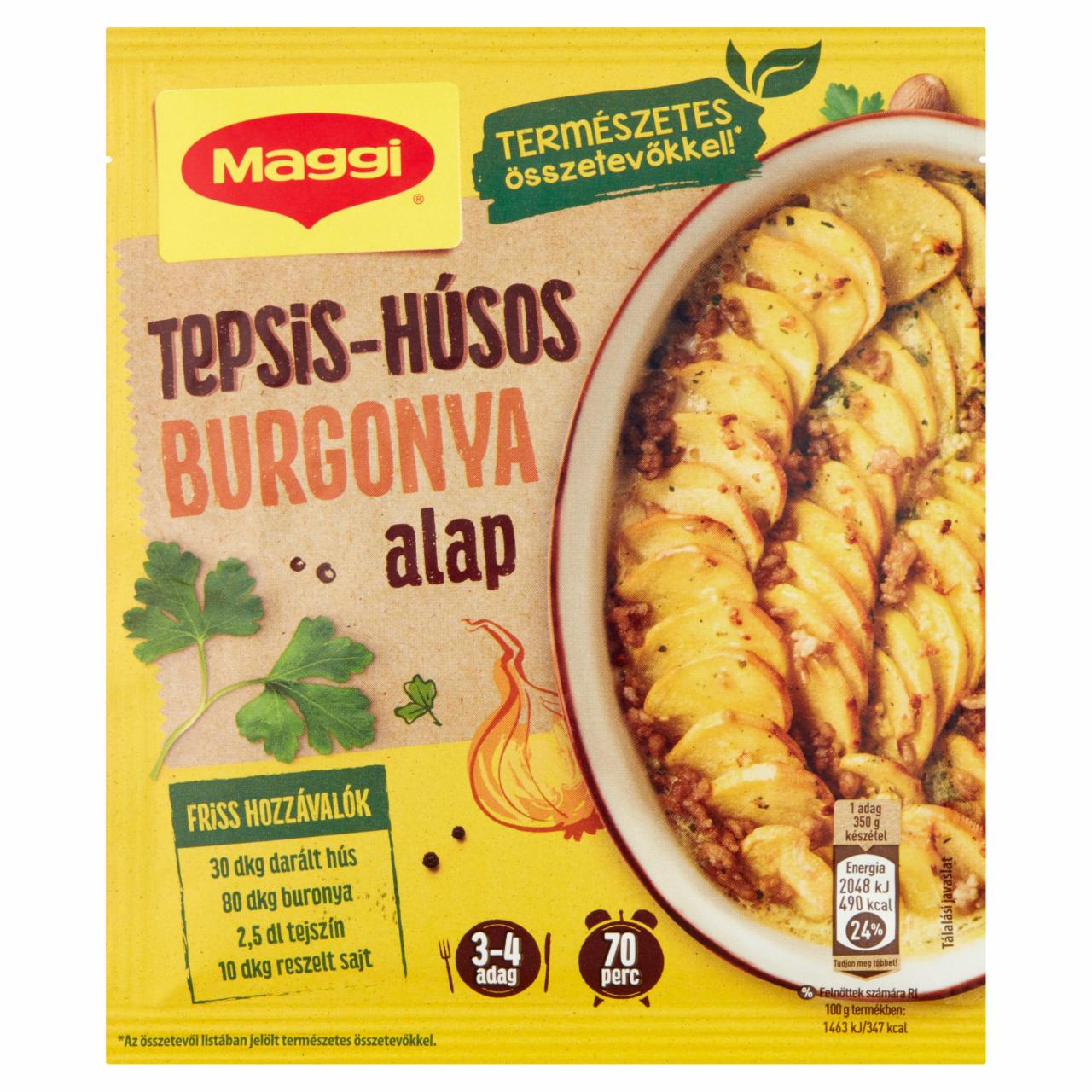 Képek - Maggi Tepsis-húsos burgonya alap 46 g