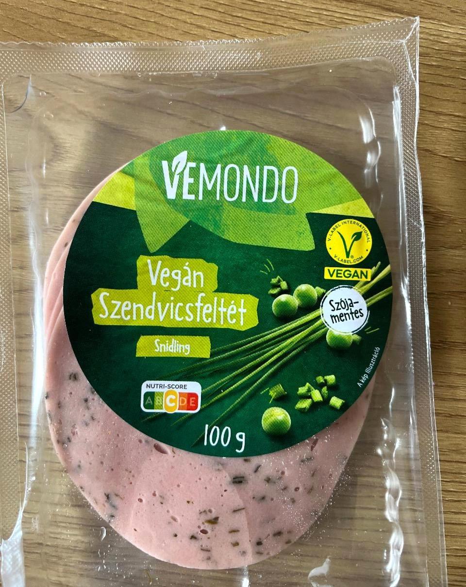 Képek - Vegán szendvicsfeltét snidling Vemondo