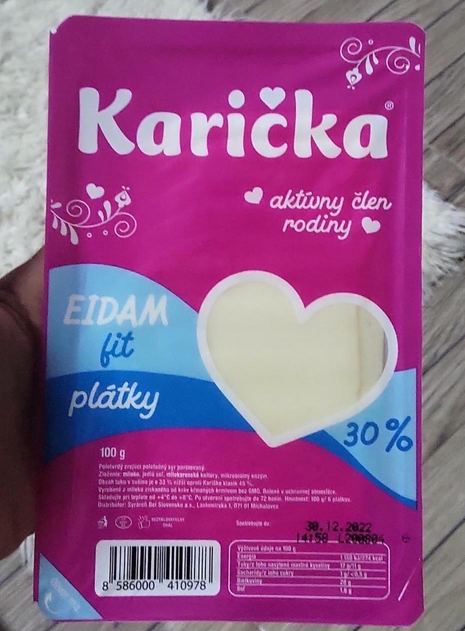 Képek - Eidam fitt 30% plátky Karička