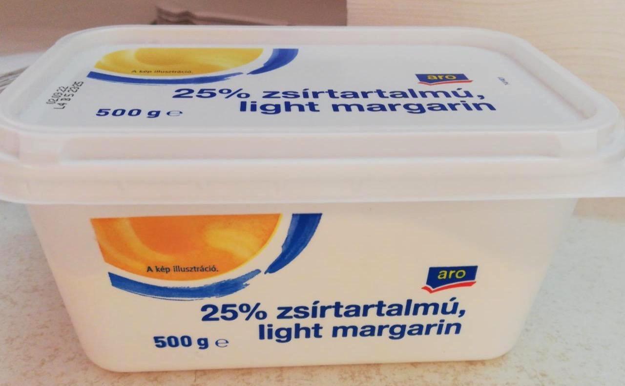 Képek - Light margarin 25% zsírtartalmú Aro