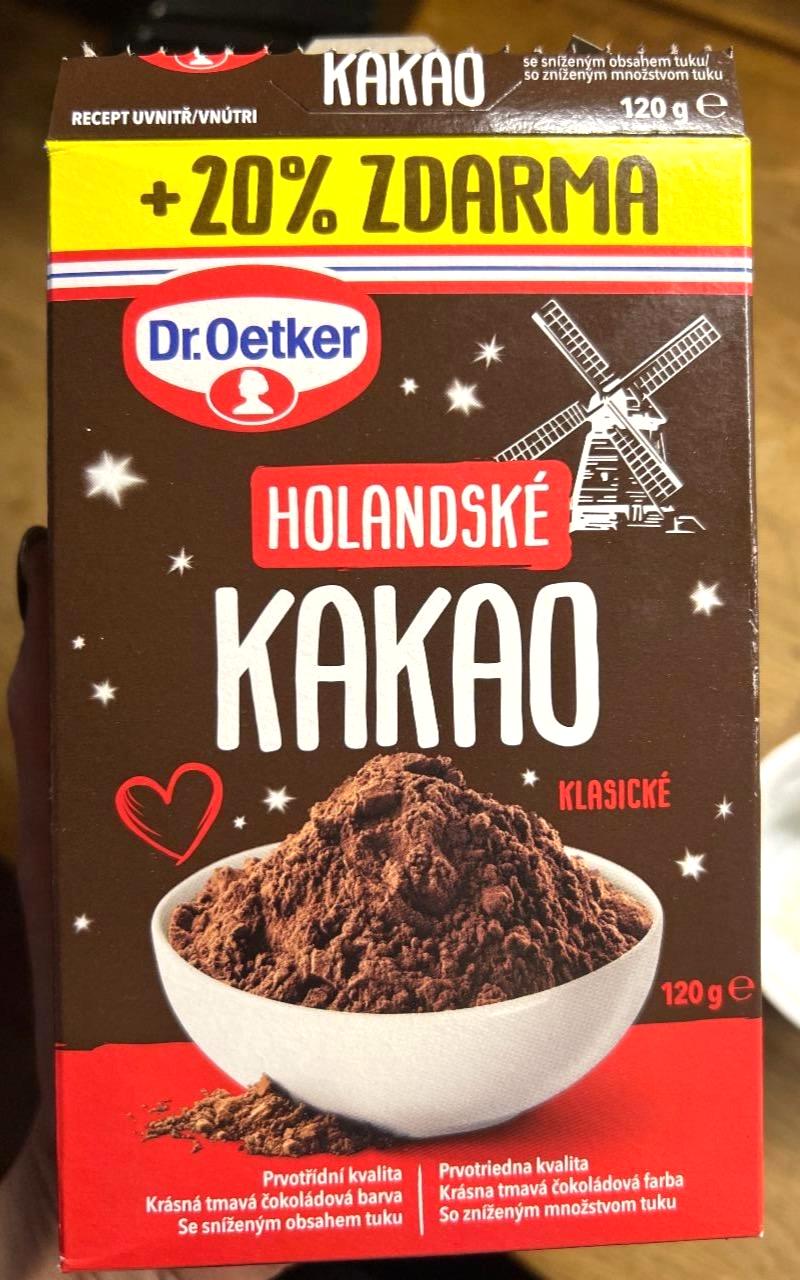 Képek - Holandské kakao klasické Dr.Oetker