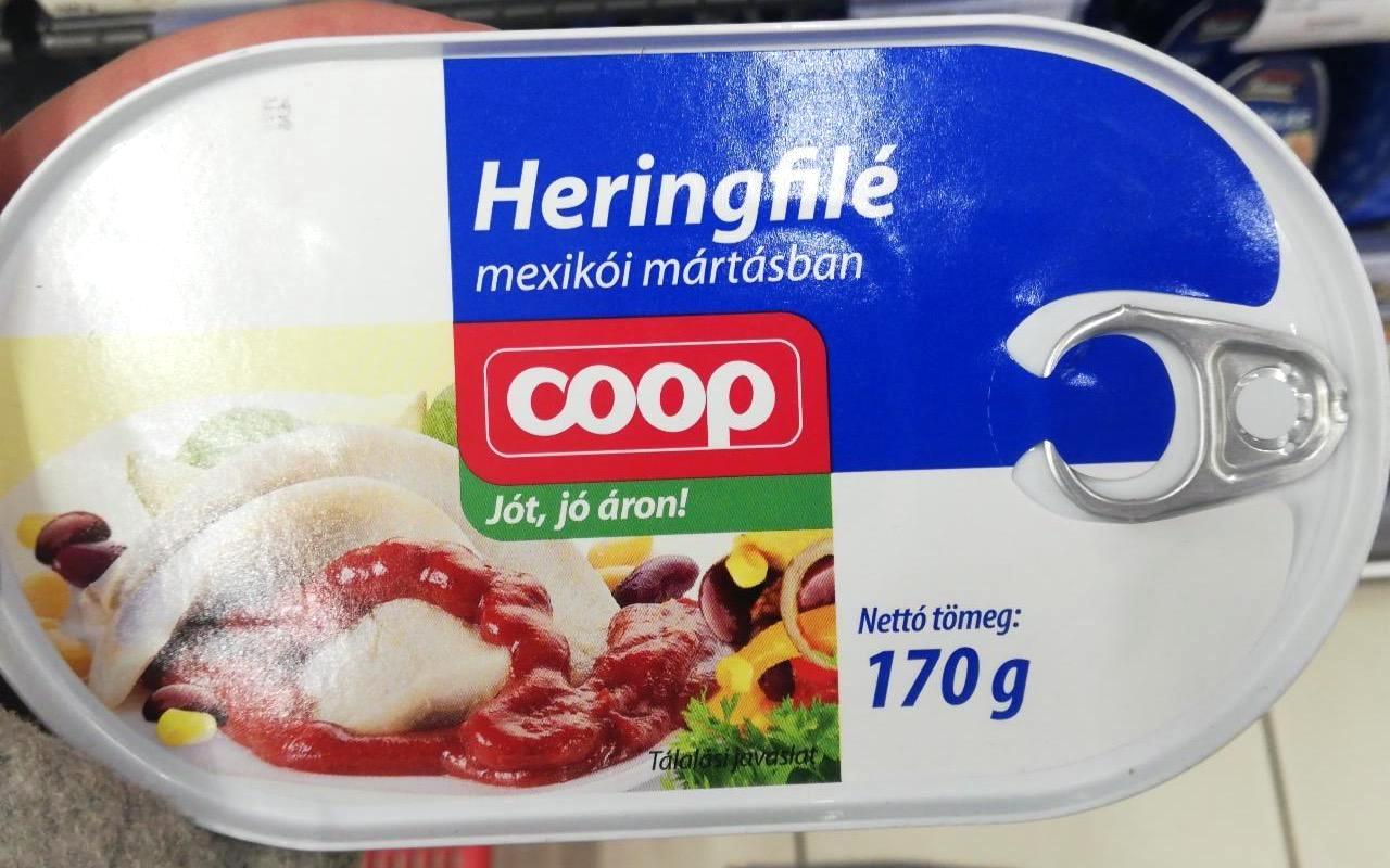 Képek - Heringfilé mexikói mártásban Coop