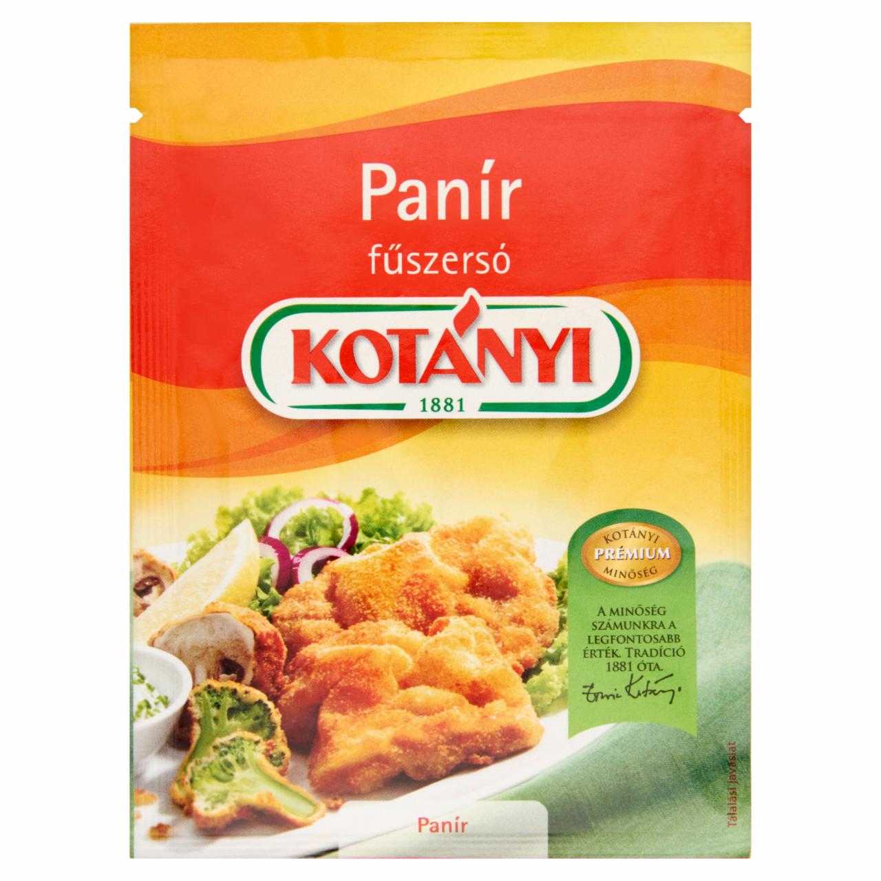 Képek - Kotányi panír fűszersó 35 g