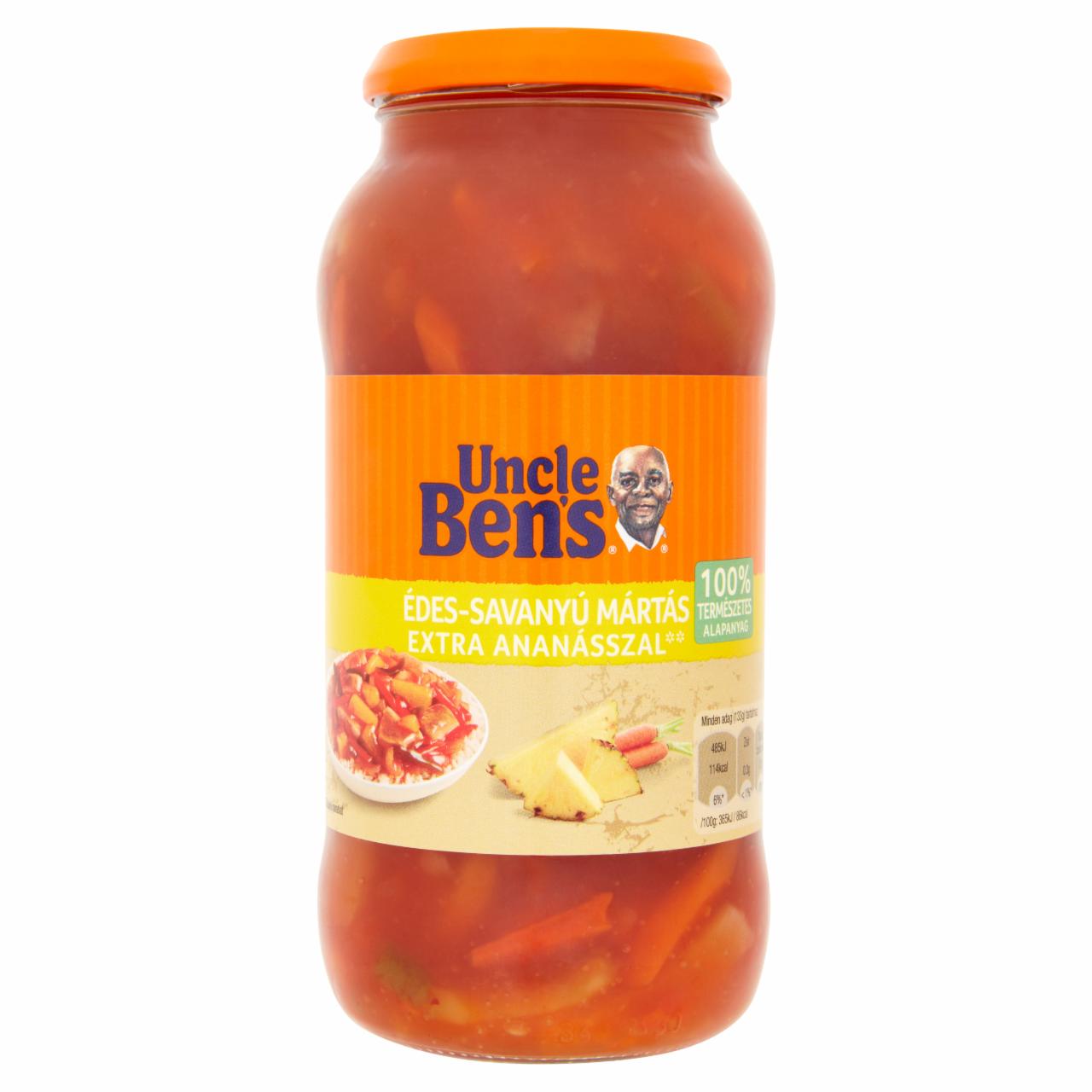 Képek - Uncle Ben's édes-savanyú mártás extra ananásszal 675 g