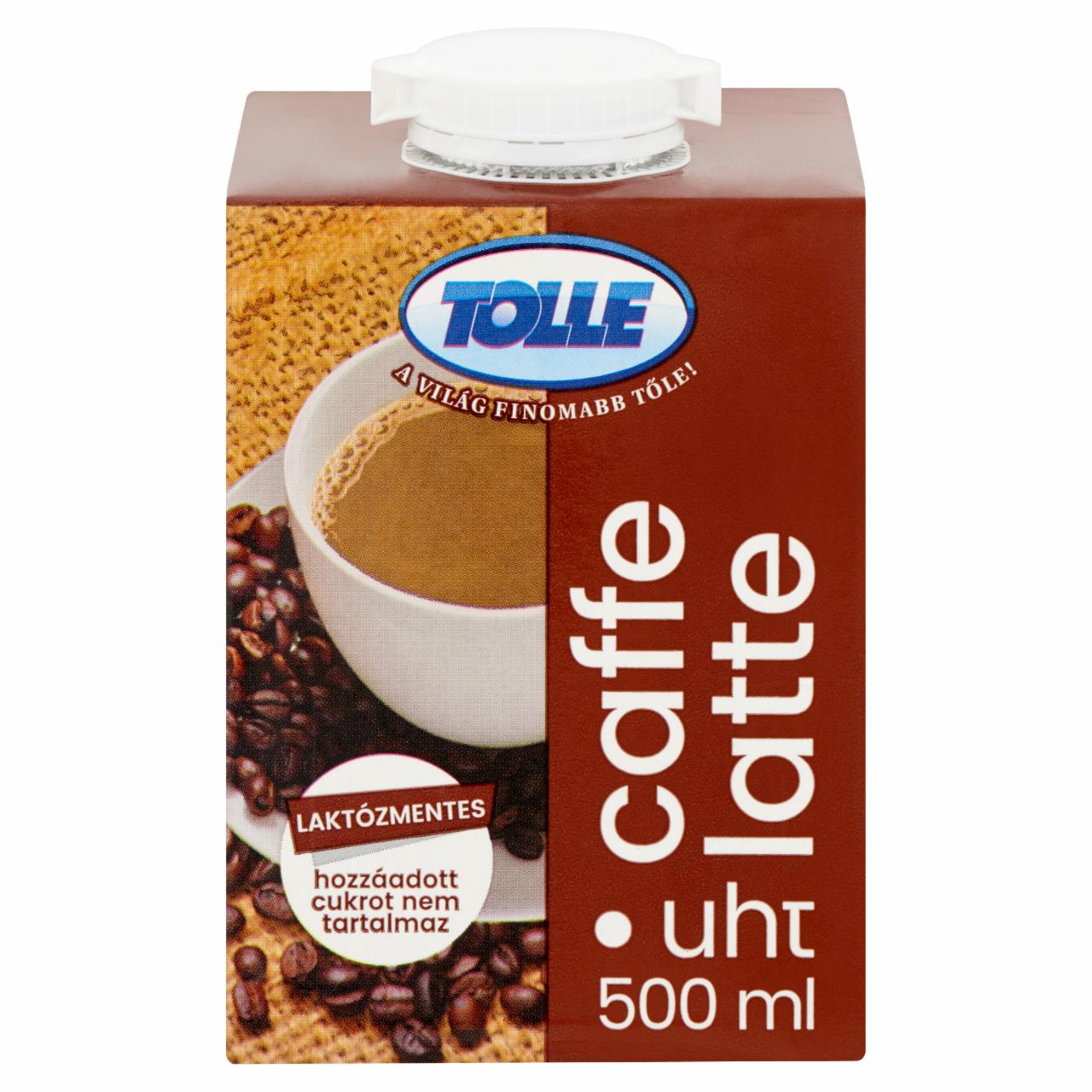 Képek - Tolle Caffe Latte UHT laktózmentes, zsírszegény, kávés, ízesített tejkészítmény édesítőszerrel 0,5 l