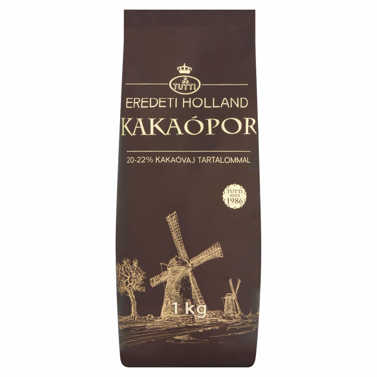 Képek - Tutti eredeti holland kakaópor 1 kg