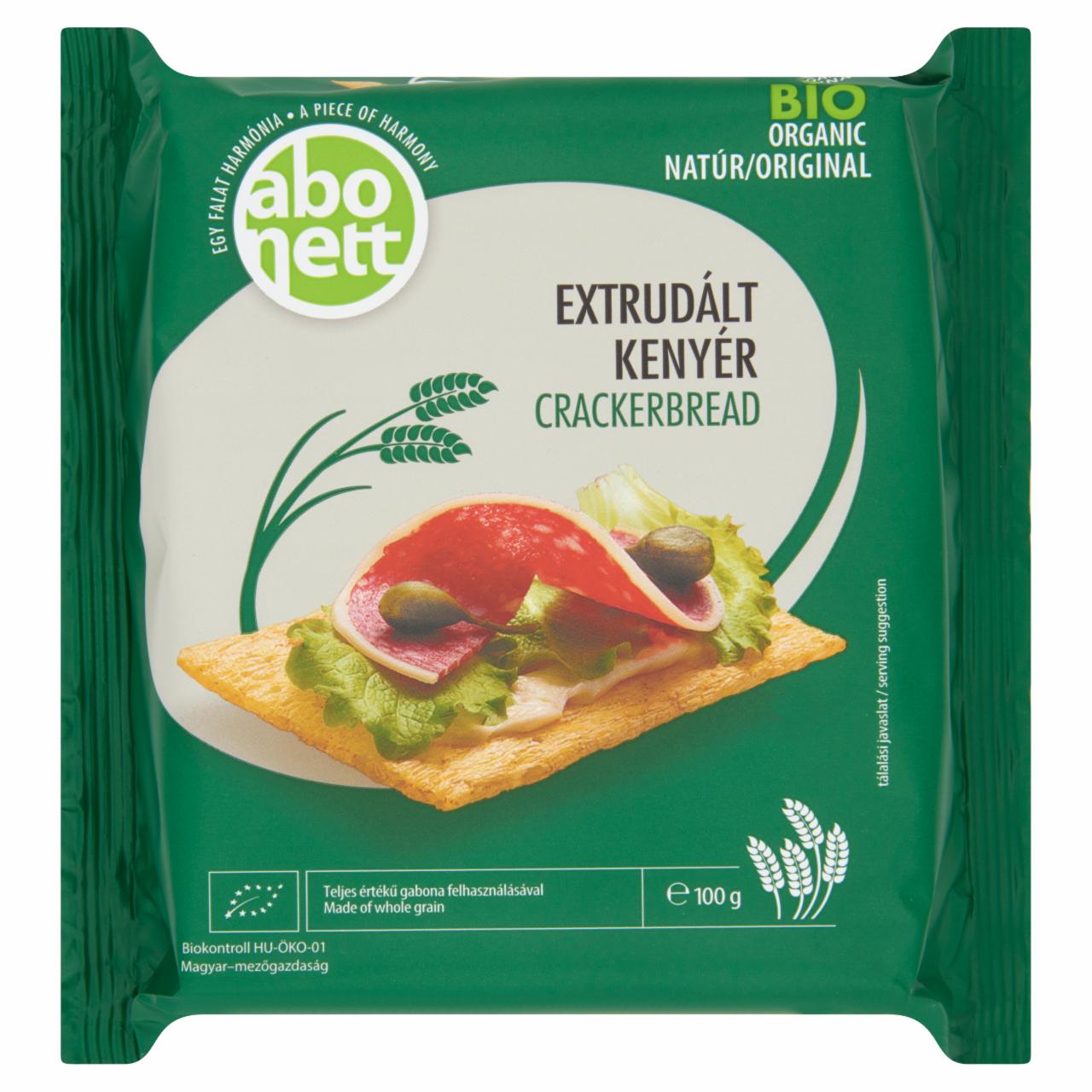 Képek - Abonett BIO natúr extrudált kenyér 100 g