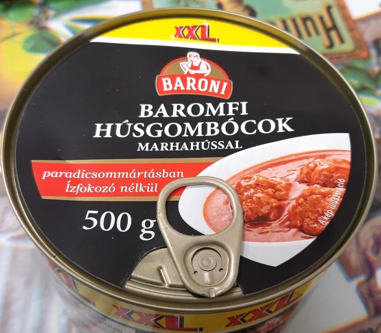 Képek - Baromfi húsgombócok marhahússal Baroni