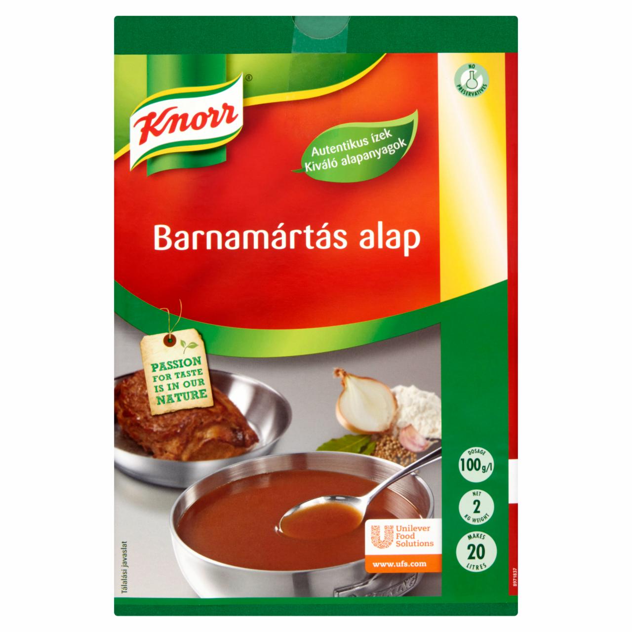 Képek - Knorr barnamártás alap 2 kg