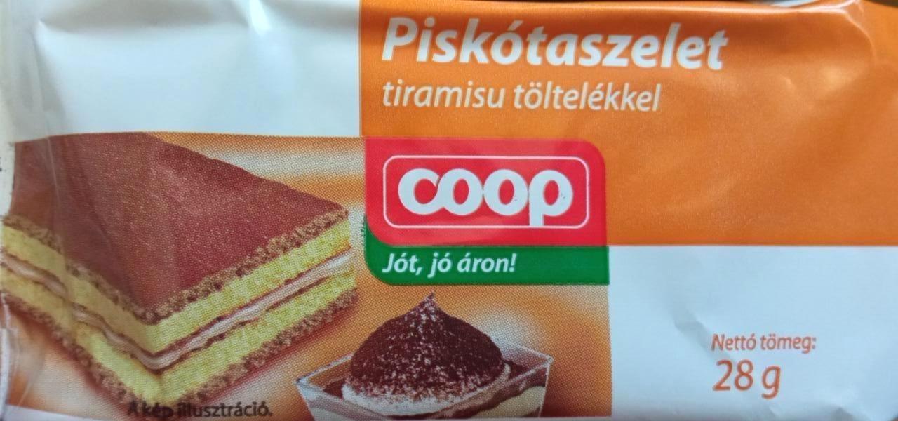 Képek - Piskótaszelet tiramisu töltelékkel Coop