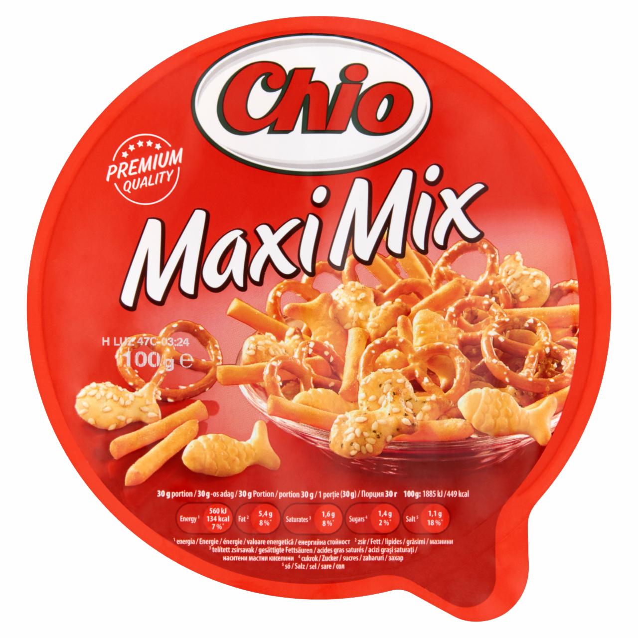 Képek - Chio Maxi Mix kréker és sósperec keverék 100 g