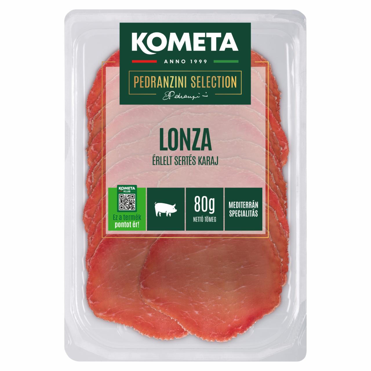 Képek - Kometa Lonza szeletelt, érlelt sertés karaj 80 g