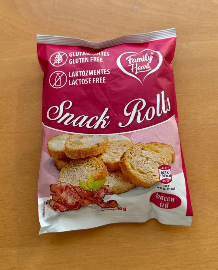Képek - Snack rolls Bacon Family Heart