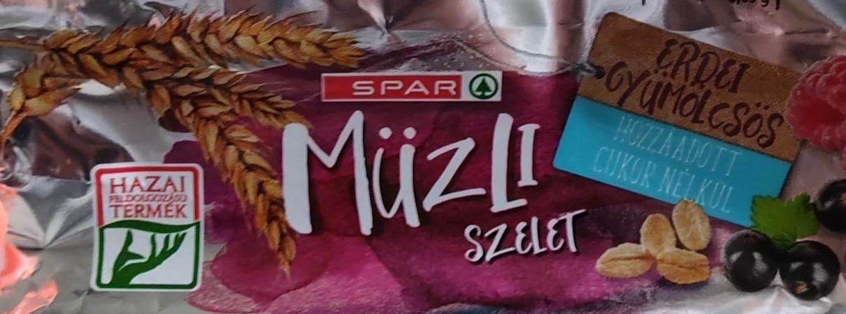 Képek - Erdeigyümölcsös müzliszelet Spar