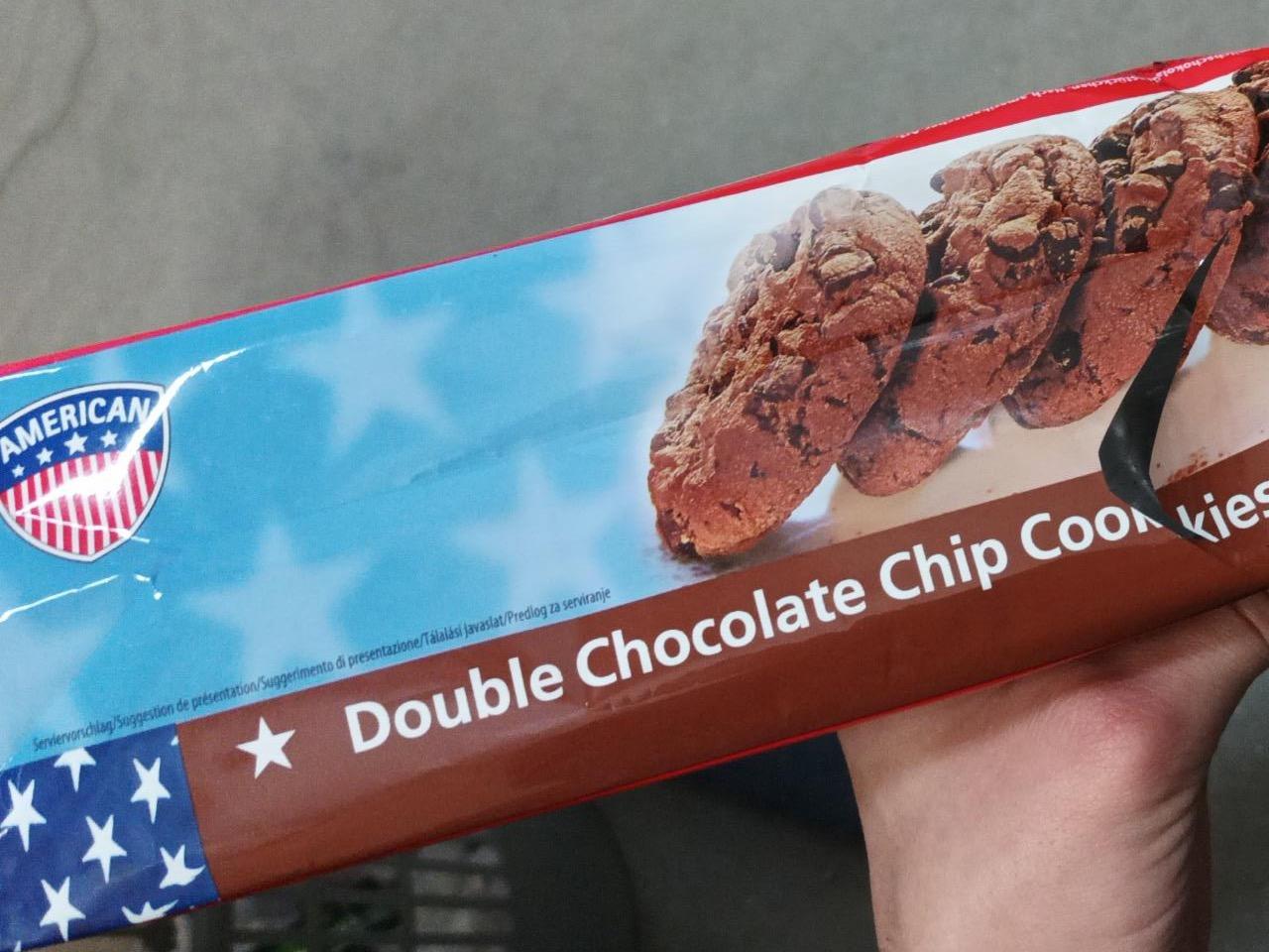 Képek - Double chocholate chip cookies American