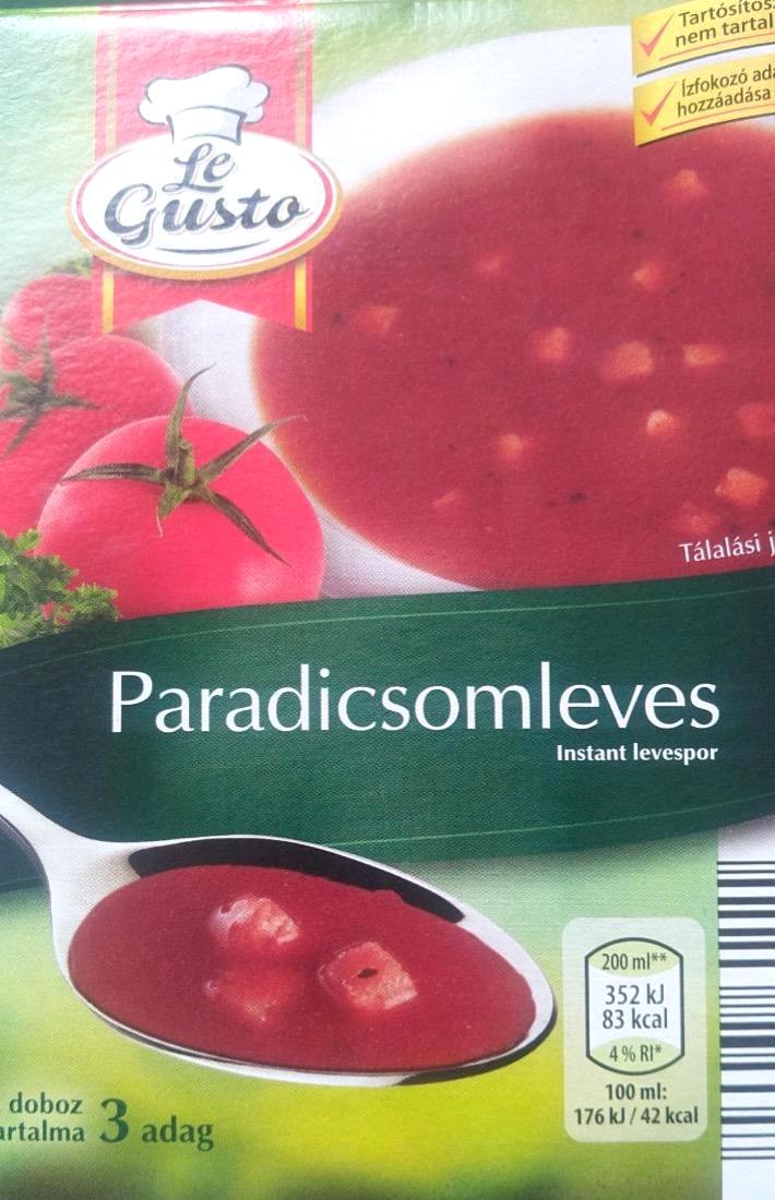 Képek - Instant paradicsomleves Le gusto