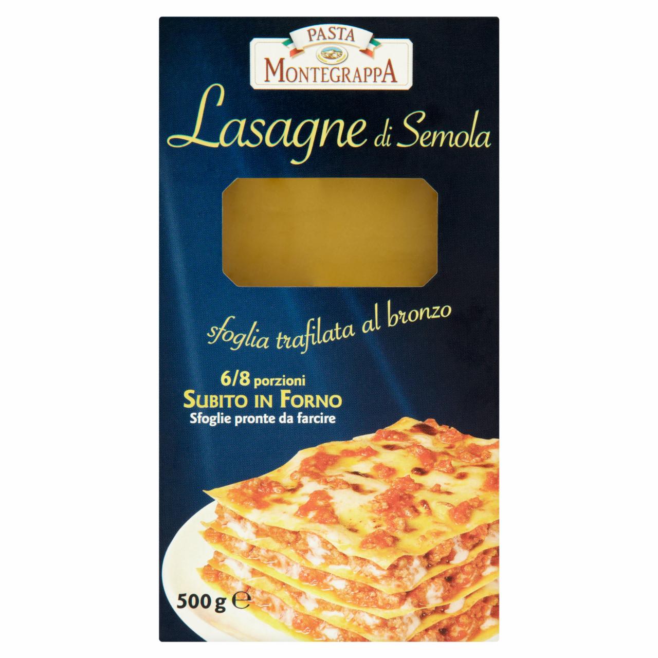Képek - Pasta Montegrappa lasagna tészta lapok 500 g