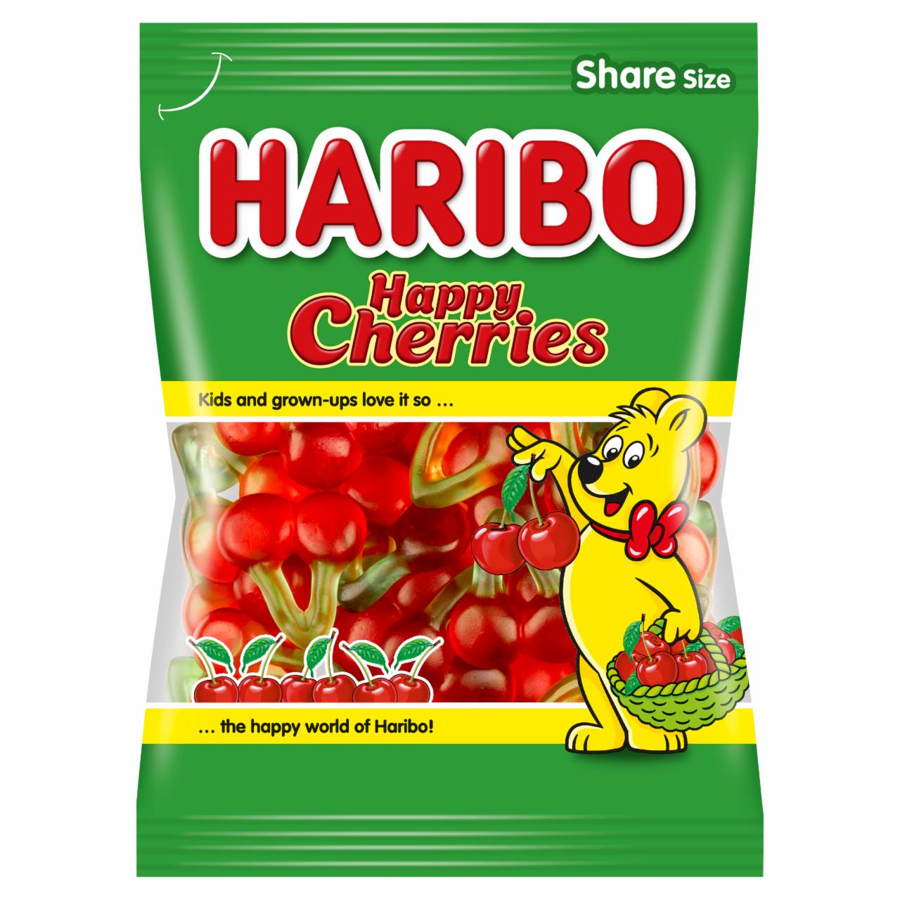 Képek - Haribo Happy Cherries gyümölcsízű gumicukor 200 g
