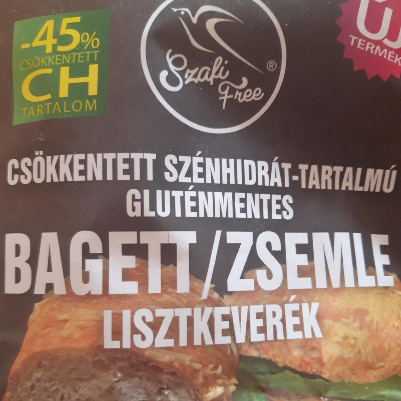 Képek - Csökkentett szénhidrát-tartalmú gluténmentes bagett/zsemle lisztkeverék Szafi free