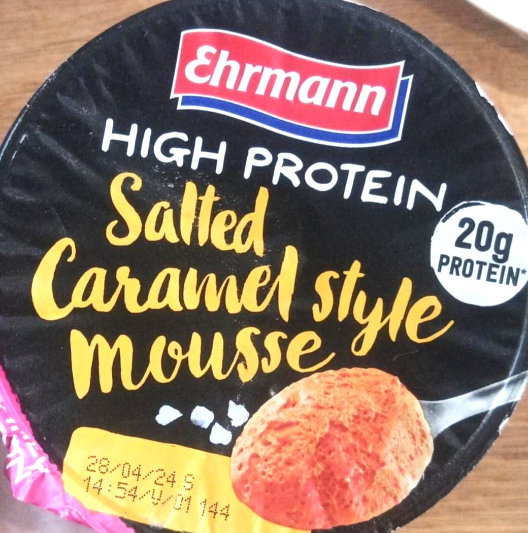Képek - High protein salted caramel style mousse Ehrmann