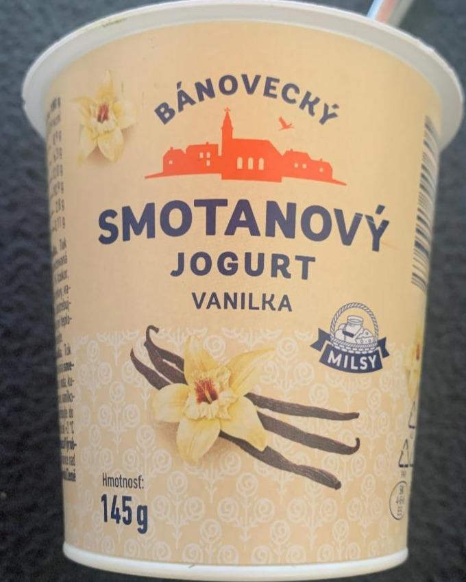 Képek - Bánovecký smotanový joghurt vanilka Milsy