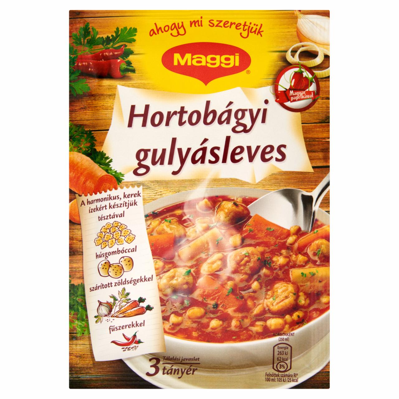 Képek - Maggi Hortobágyi gulyásleves 54 g