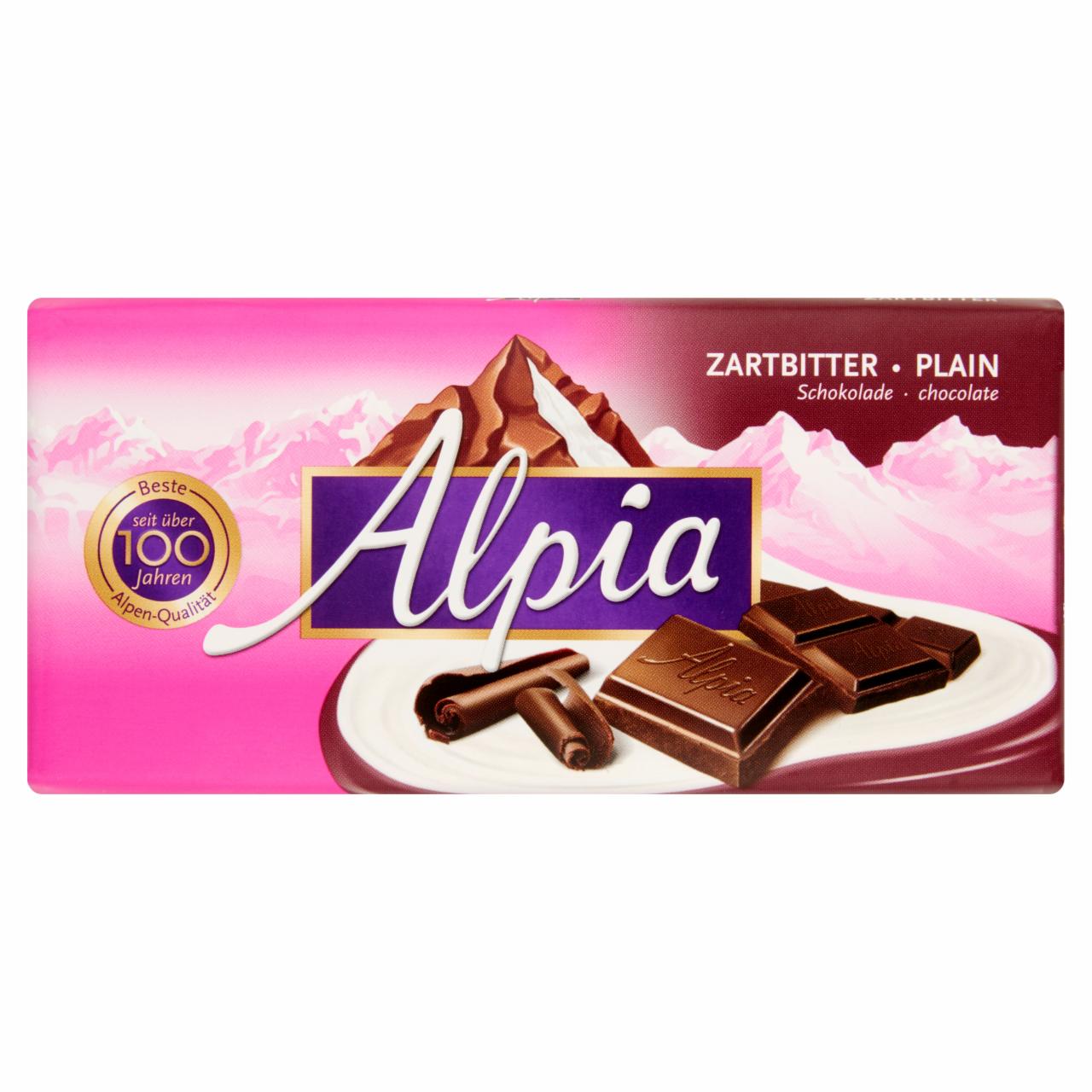 Képek - Alpia étcsokoládé 100 g