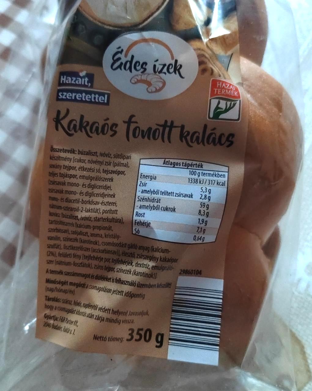 Képek - Kakaós fonott kalács Édes Ízek