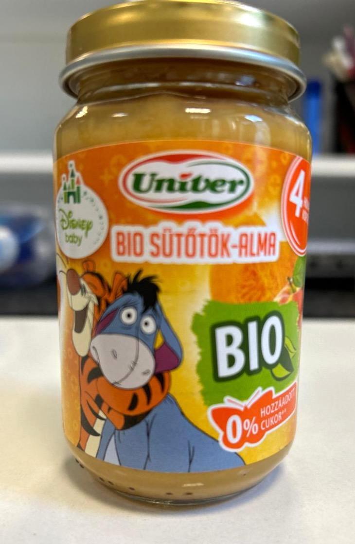 Képek - Univer bio sütőtök-alma bébidesszert 4 hónapos kortól 163 g