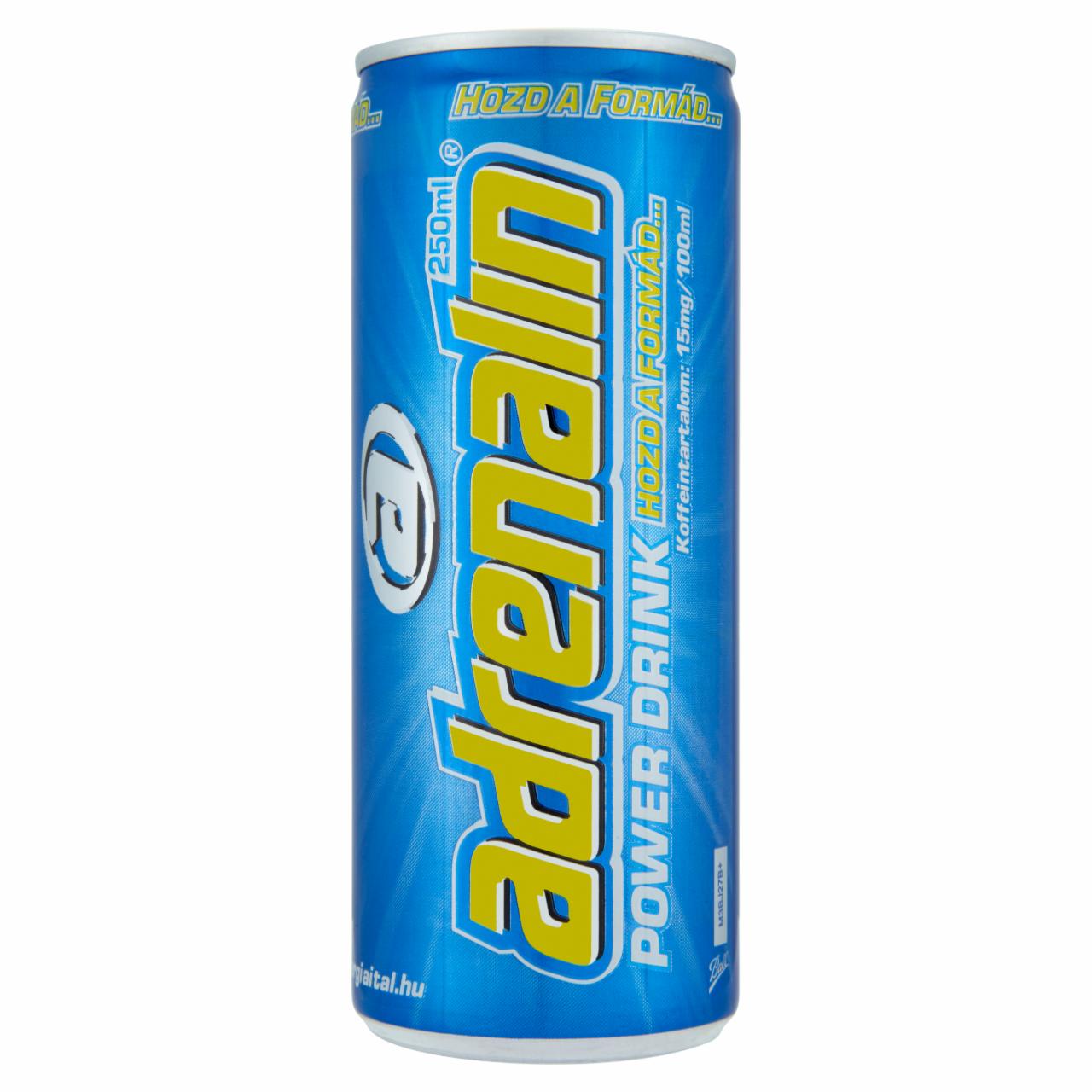 Képek - Adrenalin tutti-frutti ízű szénsavas power drink 250 ml