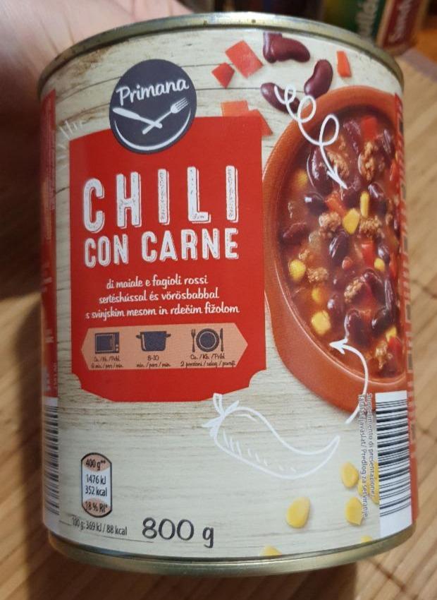 Képek - Chili con carne chilis vörösbab fűszeres sertéshússal Primana