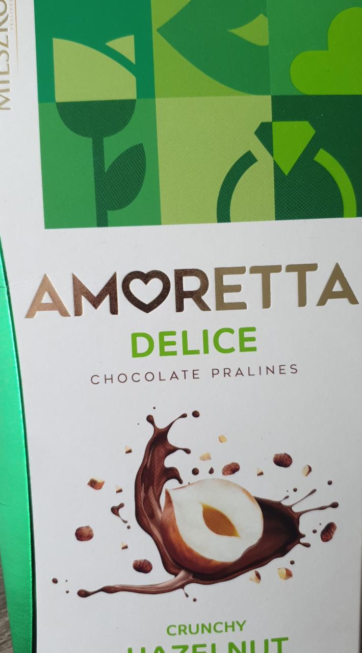 Képek - Amoretta Delice Chocolate Pralines Crunchy Hazelnut Mieszko