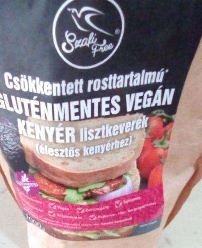 Képek - Szafi Free csökkentett rosttartalmú gluténmentes vegán kenyér lisztkeverék élesztős kenyérhez 1000 g