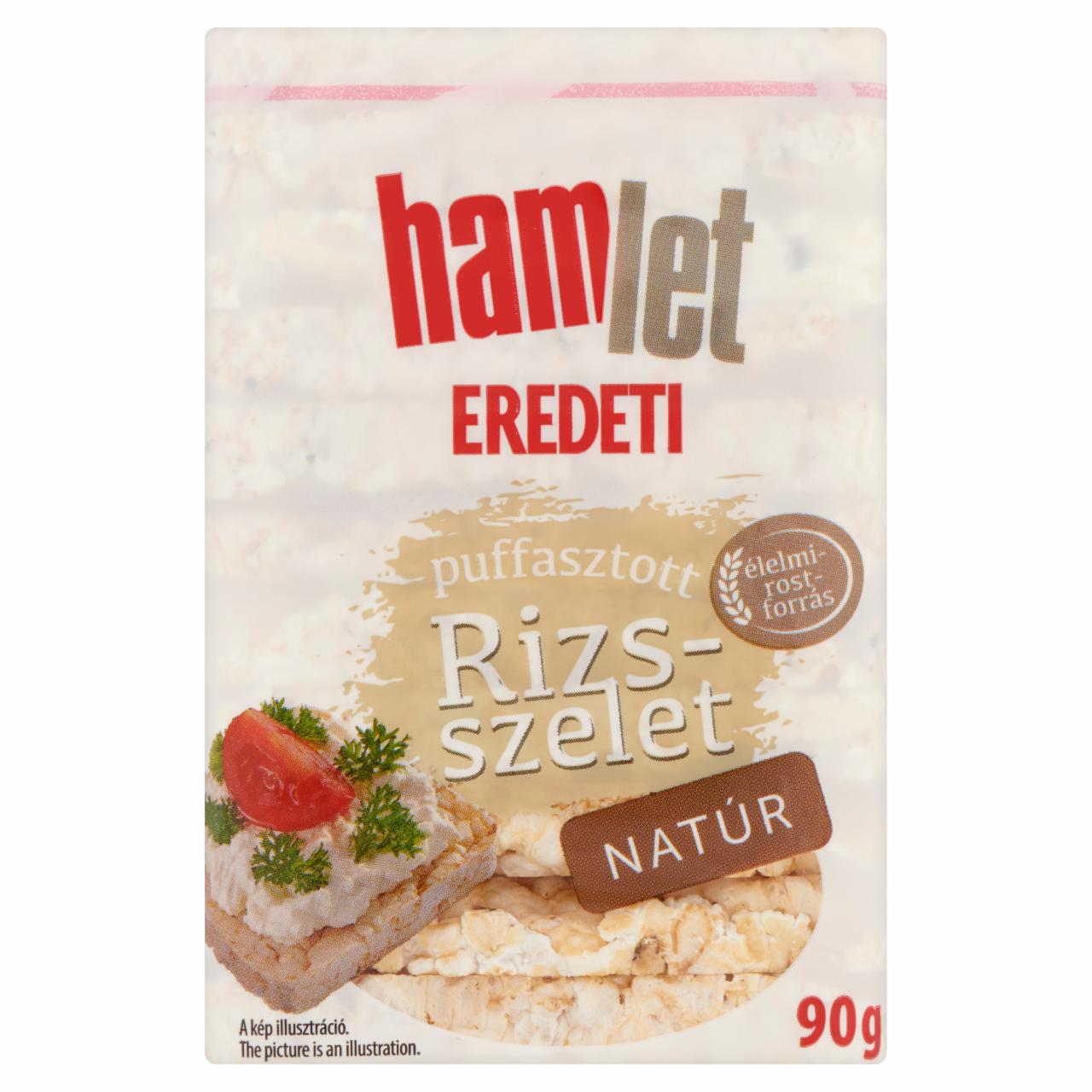 Képek - Ham-let Eredeti natúr puffasztott rizsszelet 90 g