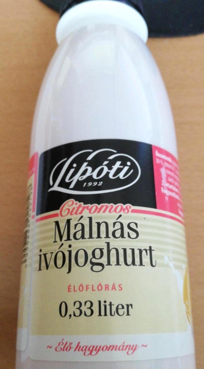 Képek - Citromos málnás ivójoghurt Lipóti