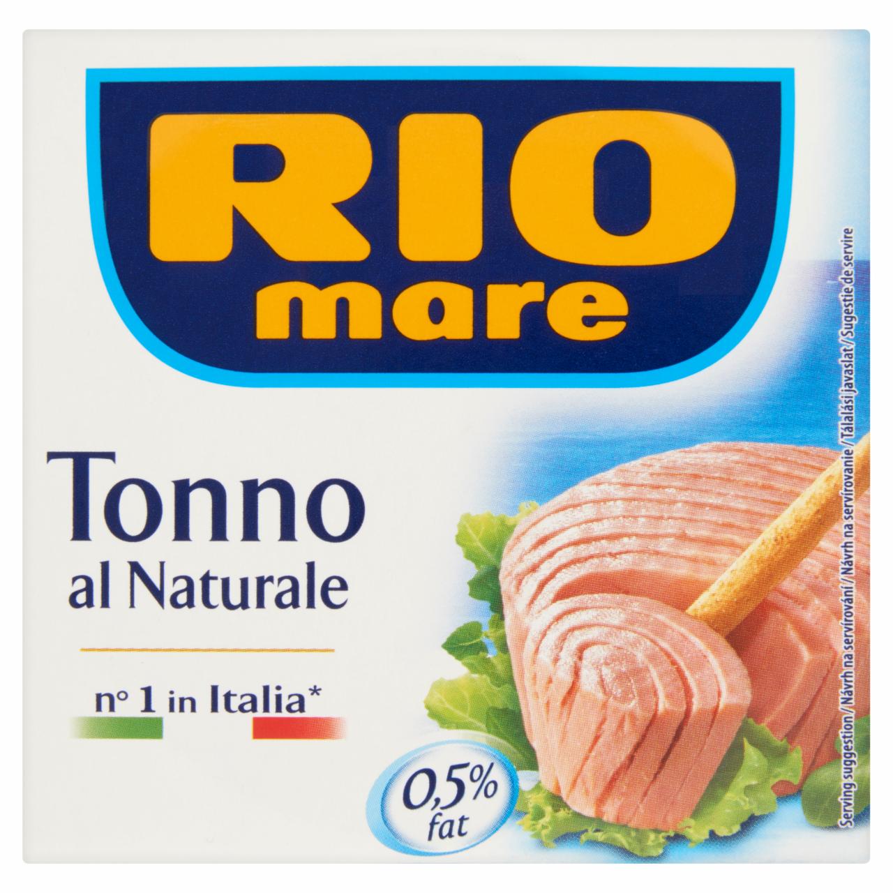 Képek - Rio Mare tonhaldarab sós lében 160 g